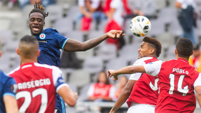 Slovan empata en Braga y sigue liderando su grupo en la Liga Europea