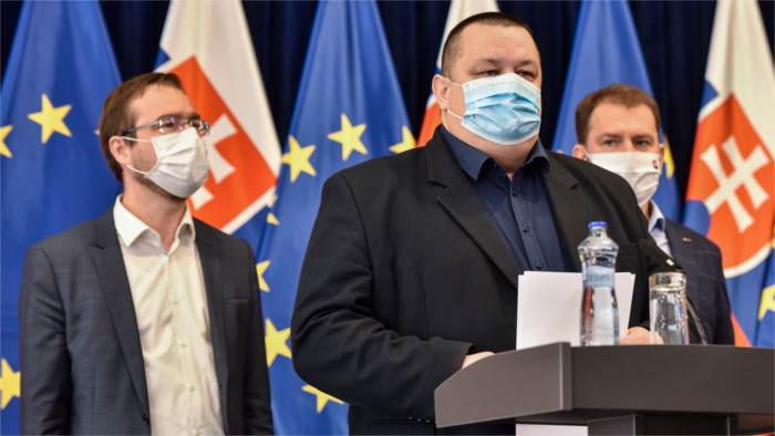 COVID-19 : Etat actuel de la situation en Slovaquie