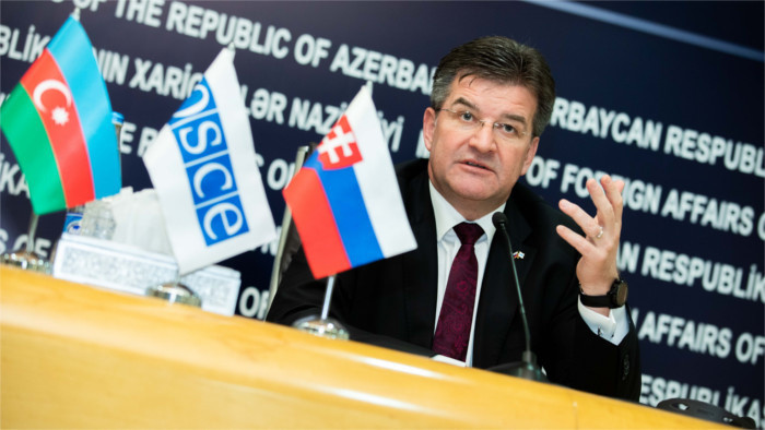 Außenminister Miroslav Lajčák besucht Aserbaidschan 