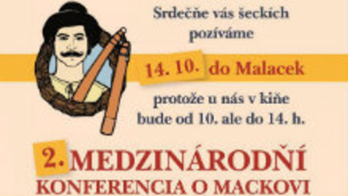 V Malackách bude znova konferencia o Mackovi