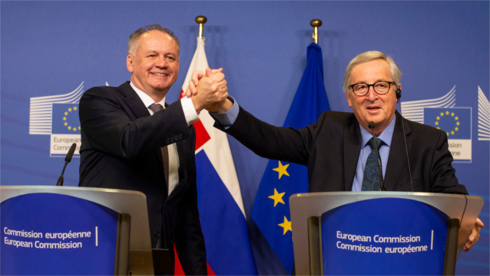 Le Président A.Kiska a fait ses adieux à Bruxelles