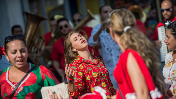 Eighth annual Gypsy Fest held in Bratislava right now