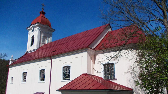 V Sklených Tepliciach u svätého Lukáša