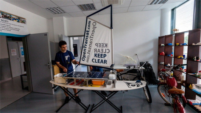 Slovak robotic sailing boat to be first to cross Atlantic Ocean
