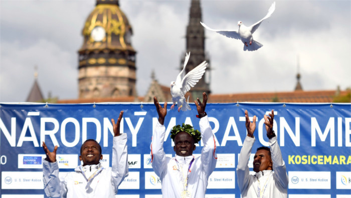 Le traditionnel marathon de la paix de Kosice