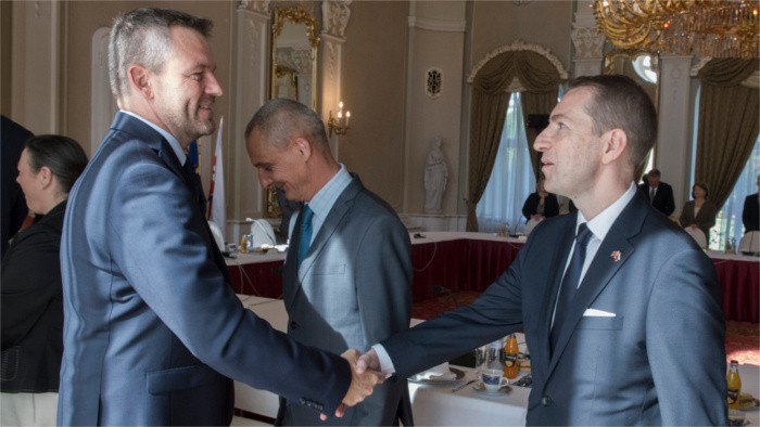Peter Pellegrini a reçu l’ambassadeur britannique