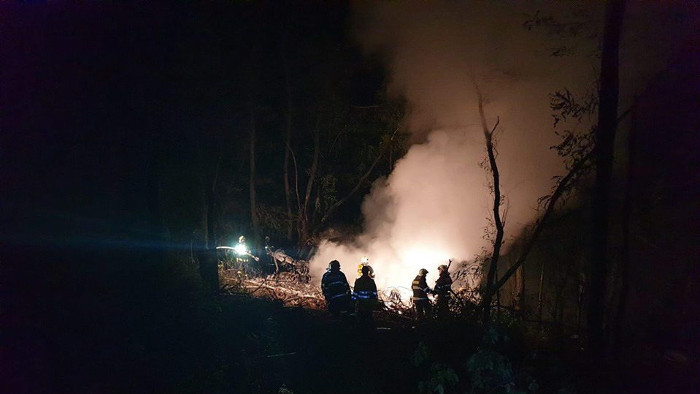 Pád vojenskej stíhačky