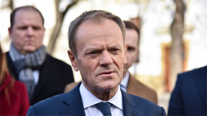 Donald Tusk v Bratislave 