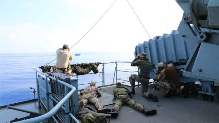 Policías militares eslovacos ya operan en la misión EUNAVFOR MED SOPHIA