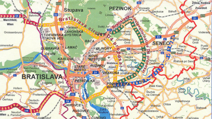 Circunvalación de Bratislava – los españoles presentan la oferta más barata 