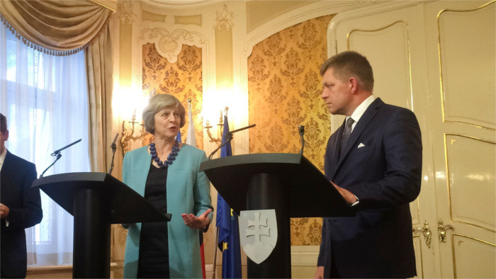 Slovensko navštívila britská premiérka 