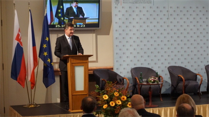 Foreign Minister praises the role of diplomacy in establishment of Czechoslovakia