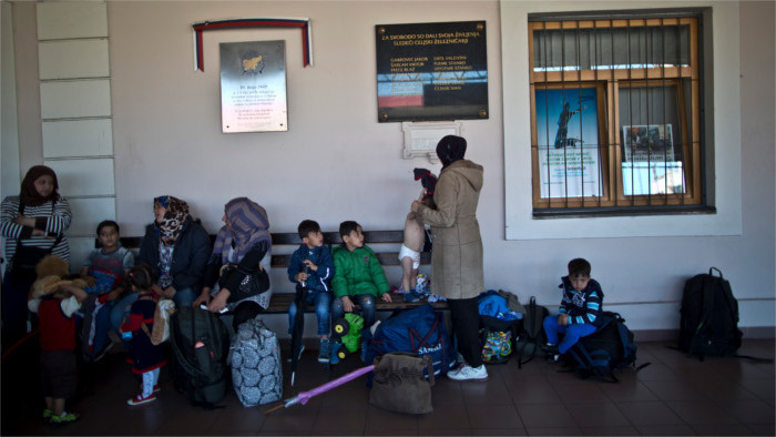Los inmigrantes tienen la esperanza de encontrar un trabajo en Eslovaquia