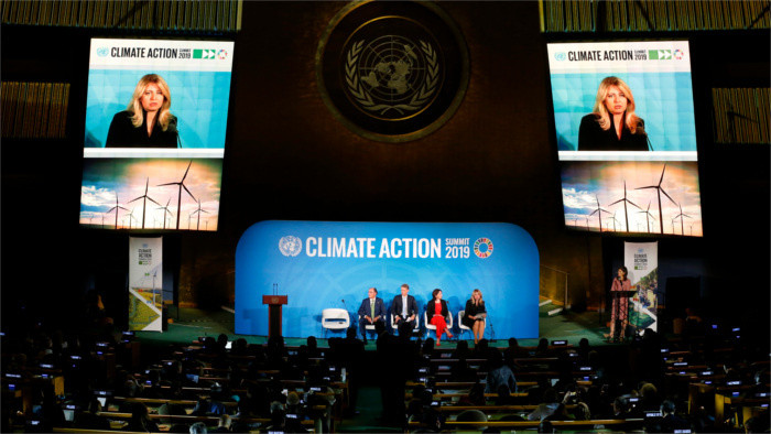Intervino presidenta eslovaca en cumbre climática de Nueva York