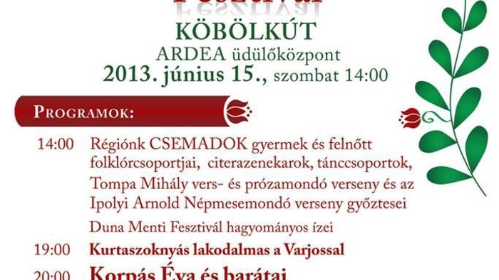Danci Mónika: 12. Dunamenti Fesztivál