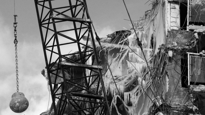 Búranie Panského domu