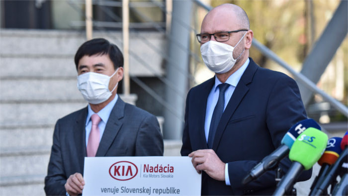 Kia Slovakia dona 200.000 euros a Eslovaquia para la compra de ventiladores pulmonares 