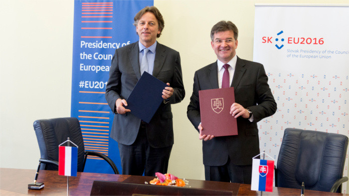 Slovakia to cooperate with Netherlands during Presidency 