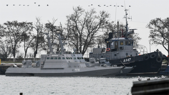 Regain de tension en mer d’Azov