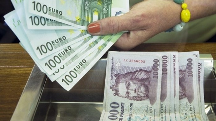 Forint versus euró