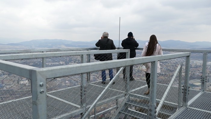 Observation tower has arisen in Bojnice