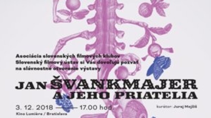 Ján Švankmajer a jeho priatelia budú na výstave v Kine Lumiére
