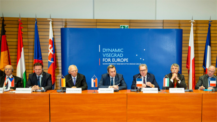 Visegrad countries want to present a strong voice within the EU 