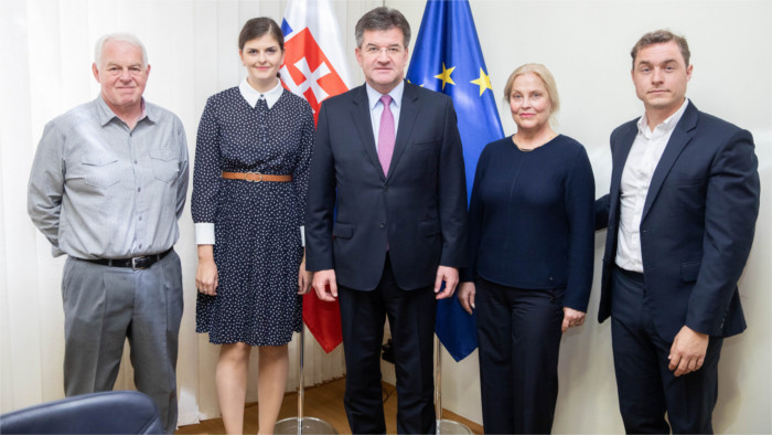 Minister Lajčák prijal členov Platformy rozvojových organizácií