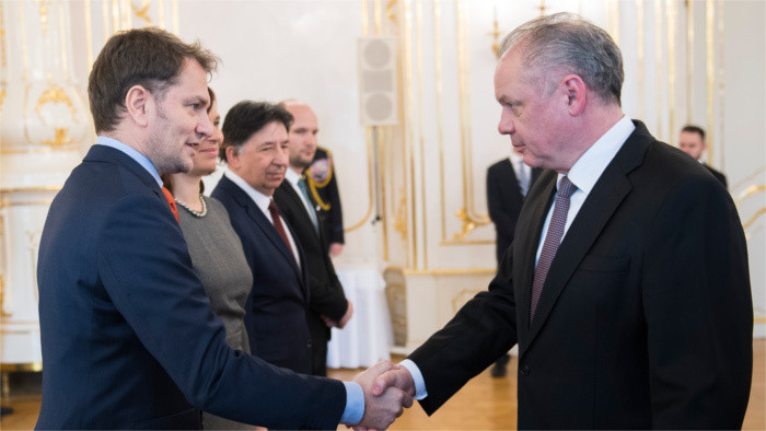 El presidente Andrej Kiska pone en marcha las conversaciones con la oposición