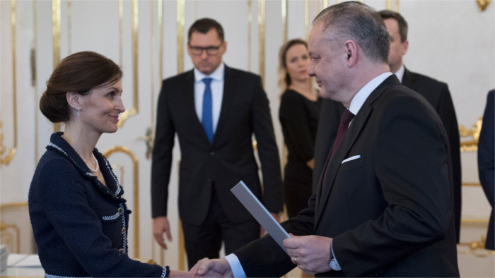 Neue Kabinettsmitglieder debattierten mit Kiska