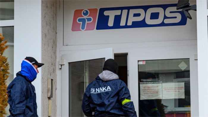 Police raid state Lottery Company Tipos 