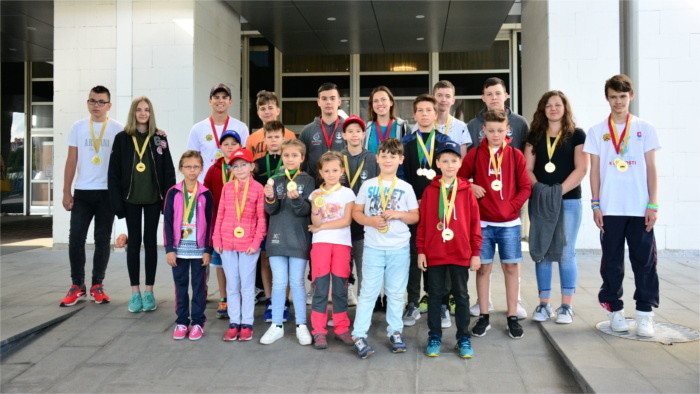 Niños eslovacos ganan 15 medallas en competición en Moscú
