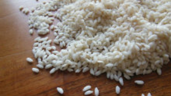 Rizoto s tofu a pestom z medvedieho cesnaku