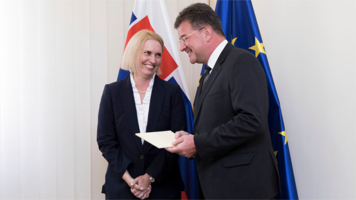 Nouvelle ambassadrice des USA en Slovaquie