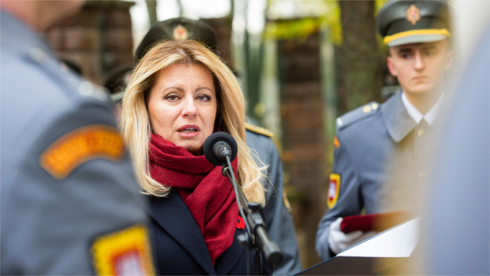 Prezidentka Zuzana Čaputová v Prahe