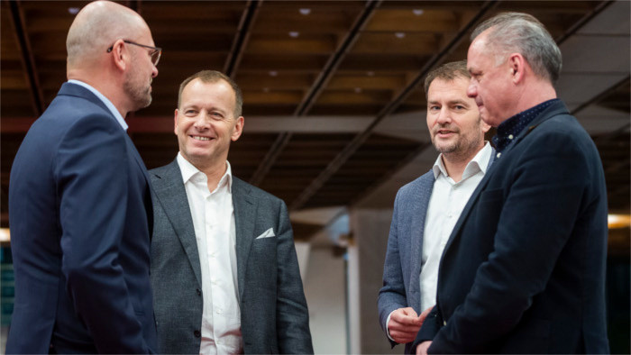 Talks about forming new government 