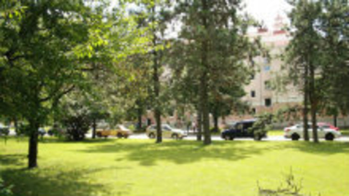 Obrázky krajiny: Mestský park v Prievidzi