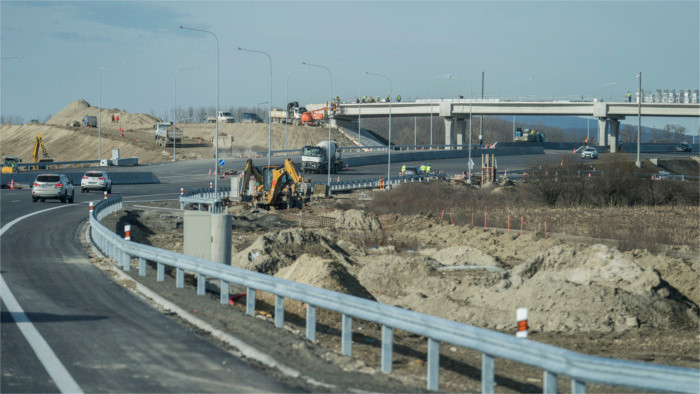 Over half of Bratislava bypass to open in March/April 