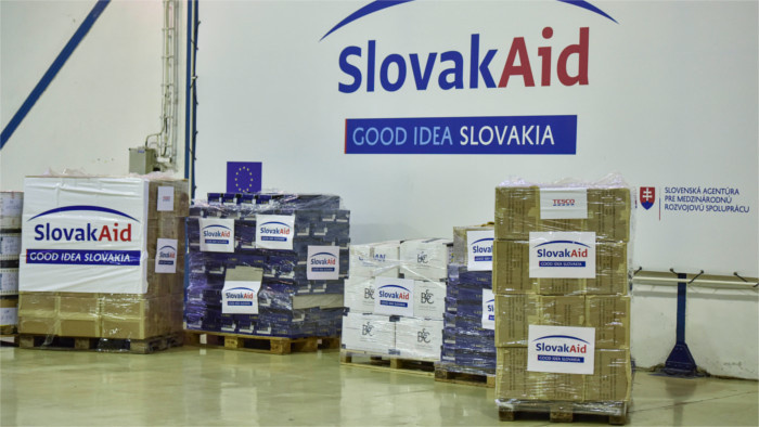 Balík humanitárnej pomoci pre Ukrajinu