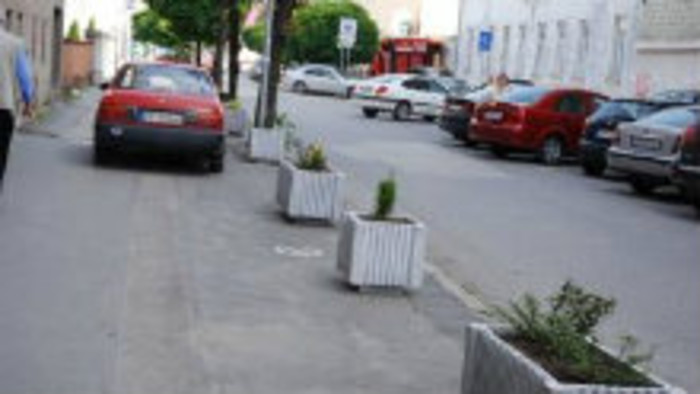 Parkovanie na chodníkoch