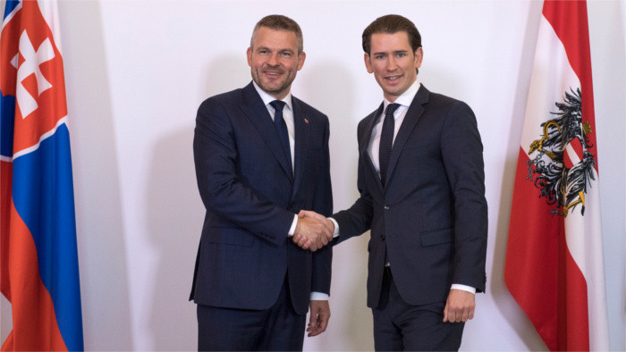 El premier Pellegrini de visita en Austria