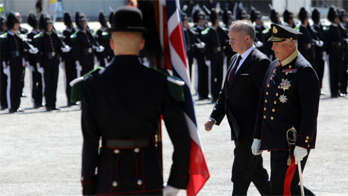 Continúa visita del Jefe de Estado eslovaco a Noruega