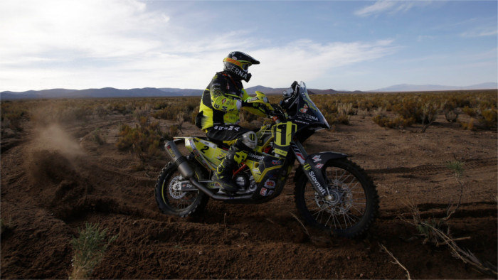 Svitko 11th in the 8th stage at Dakar