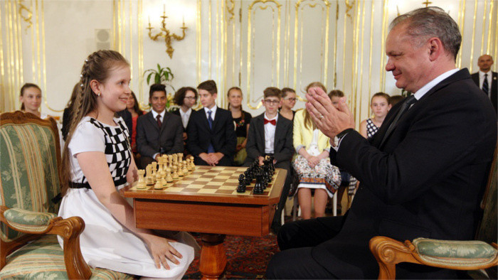 Chess duel in the Presidential palace