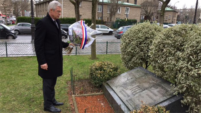 State Secretary Ivan Korčok in Paris