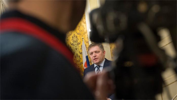 El premier Robert Fico responde a los pasos emprendidos por el presidente