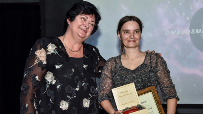 Ombudswoman praised human rights activists
