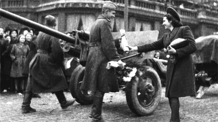 Soviet-led forces liberate Bratislava 71 years ago today