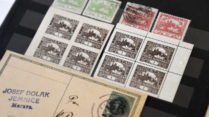 100 rokov Československa v poštovej známke