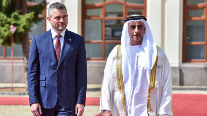 Slovak Prime Minister meets UAE Interior Minister